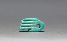 Hand Amulet, 715-332 BC. Creator: Unknown