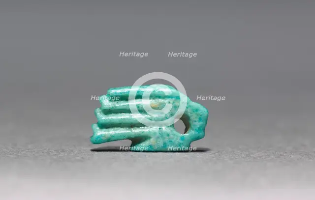 Hand Amulet, 715-332 BC. Creator: Unknown.