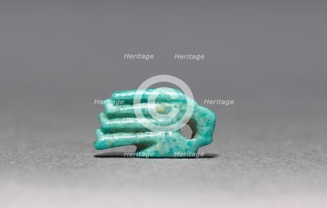 Hand Amulet, 715-332 BC. Creator: Unknown.