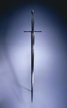 Hand-and-a-Half Sword, c. 1550. Creator: Unknown