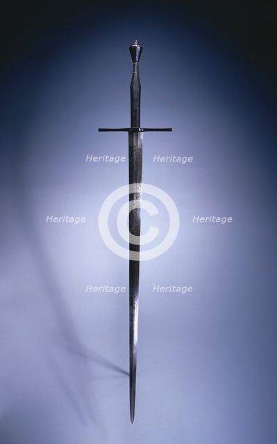 Hand-and-a-Half Sword, c. 1550. Creator: Unknown.