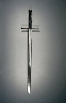 Hand-and-a-Half Sword, c. 1500. Creator: Unknown