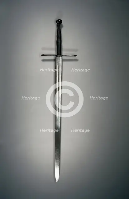 Hand-and-a-Half Sword, c. 1500. Creator: Unknown.