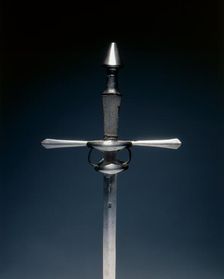 Hand-and-a-Half Sword, c.1540-1580. Creator: Unknown
