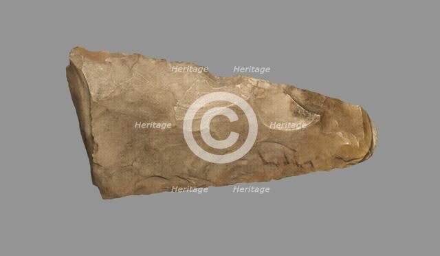 Hand Axe, 5000-3000 BC. Creator: Unknown.