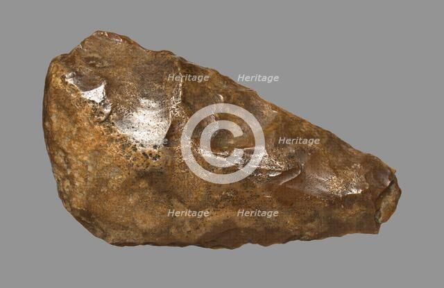 Hand Axe, Lower-Mid Paleolithic. Creator: Unknown.