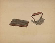 Hand Fluter, c. 1940. Creator: Racine Vernier