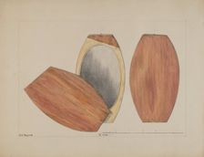 Hand Glass, c. 1936. Creator: Edith Magnette