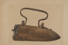 Hand Iron, c. 1939. Creator: Michael Chomyk