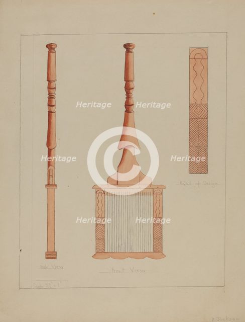 Hand Loom, c. 1936. Creator: Frederick Jackson.