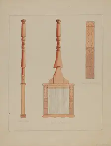 Hand Loom, c. 1936. Creator: Frederick Jackson