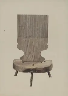Hand Loom, c. 1938. Creator: Albert Ryder