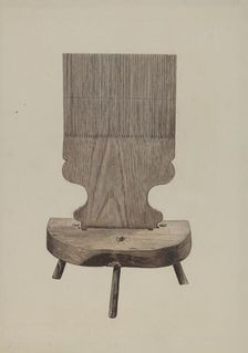 Hand Loom, c. 1938. Creator: Albert Ryder