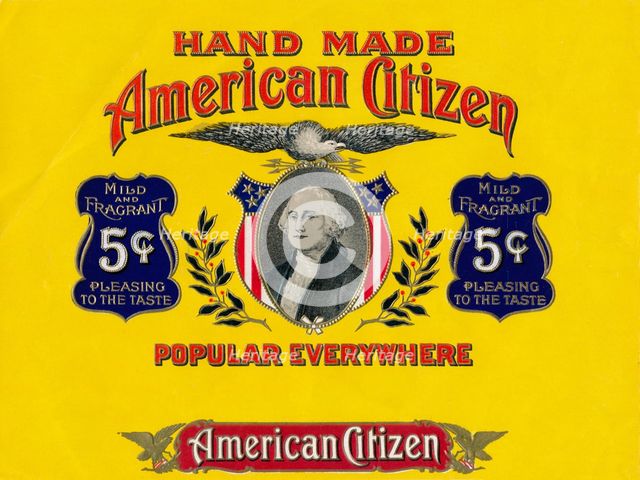 'Hand Made American Citizen', c20th century. Artist: Unknown.