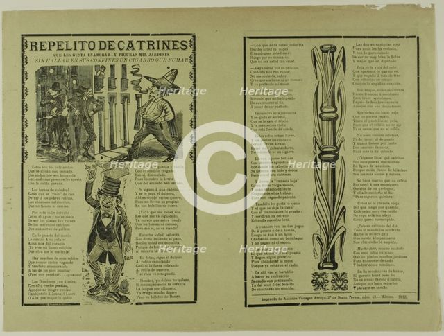 Hand-me-downs of Dandies, 1912. Creator: José Guadalupe Posada.