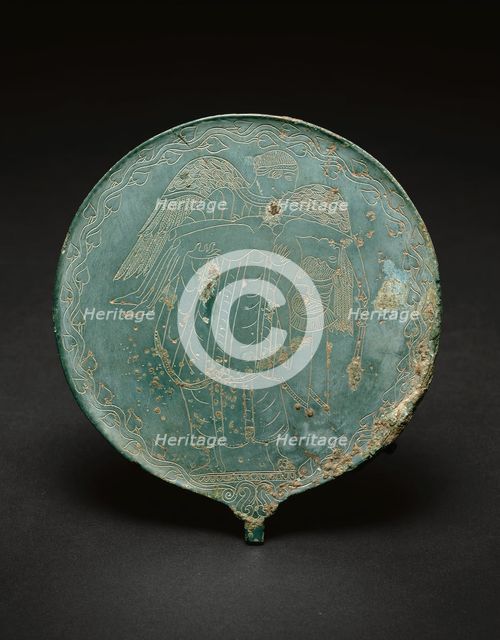Hand Mirror, 470-450 BCE. Creator: Unknown.