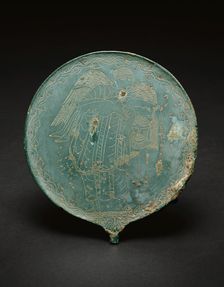 Hand Mirror, 470-450 BCE. Creator: Unknown