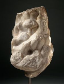 Hand of Hanuman Carrying the Mountain of Medicinal Herbs, 18th-19th century. Creator: Unknown