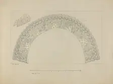 Handmade Embroidery, c. 1936. Creator: Edith Magnette