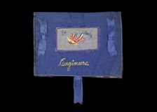Handmade "For Liberty; Engineers" sweetheart gift from World War I, 1917-1918. Creator: Unknown
