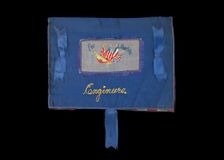 Handmade "For Liberty; Engineers" sweetheart gift from World War I, 1917-1918. Creator: Unknown