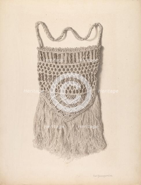 Handbag, 1935/1942. Creator: Carl Buergerniss.