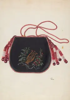 Handbag, c. 1938. Creator: Josephine C. Romano