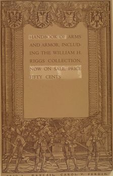 Handbook of arms and armour, c1887 - 1922. Creator: Unknown