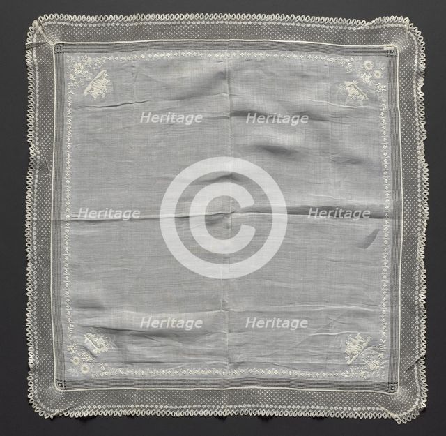 Handekrchief, early 1800s. Creator: Unknown.