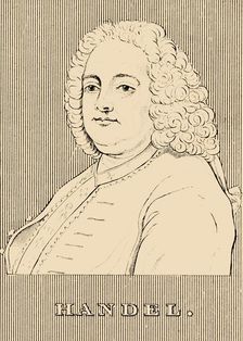 Handel (1685-1759), 1830. Creator: Unknown