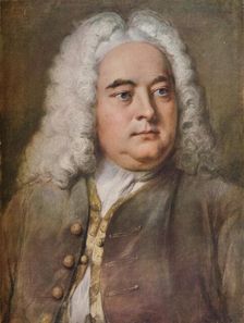 Handel c1740, (1920). Creator: William Hoare