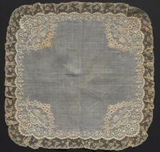 Handkerchief, 1700s. Creator: Unknown