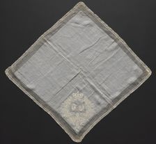 Handkerchief, 1700s. Creator: Unknown