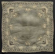 Handkerchief, 1800s. Creator: Unknown