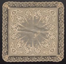 Handkerchief, 1800s. Creator: Unknown