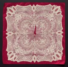 Handkerchief, 1800s. Creator: Unknown