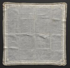 Handkerchief, 1800s. Creator: Unknown