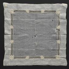 Handkerchief, 1800s. Creator: Unknown