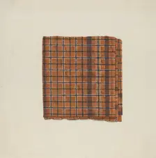 Handkerchief, 1935/1942. Creator: George Constantine;Constantine, George