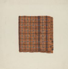 Handkerchief, 1935/1942. Creator: George Constantine;Constantine, George