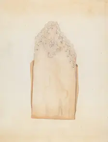 Handkerchief, 1935/1942. Creator: Unknown