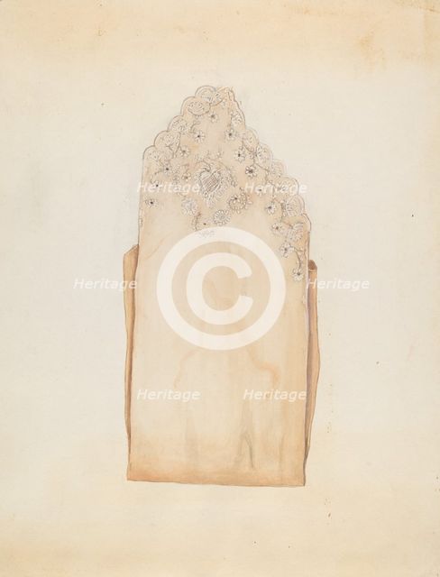 Handkerchief, 1935/1942. Creator: Unknown.