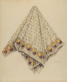 Handkerchief, 1938. Creator: Grace Halpin