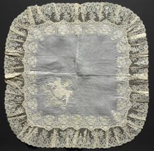 Handkerchief, 19th century. Creator: Unknown