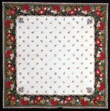 Handkerchief, Mulhouse, c. 1800/15. Creator: Unknown