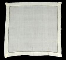 Handkerchief, American, 1825-50. Creator: Unknown