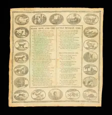 Handkerchief, American, 1830-35. Creator: Boston Chemical Printing Company