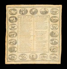 Handkerchief, American, 1830-35. Creator: Boston Chemical Printing Company