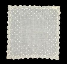 Handkerchief, American, 1830-50. Creator: Unknown