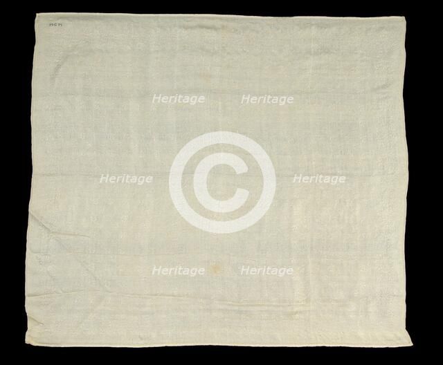 Handkerchief, American, 1840-60. Creator: Unknown.